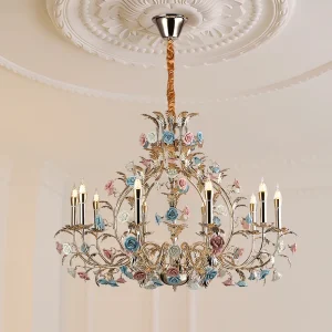 Chandelier rose decorative chandelier lighting